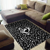 Music Notes Heart Area Rug - { shop_name }} - Review