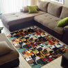 Guitars Area Rug