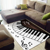 Music Note Piano Rug