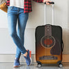 Black Guitar Luggage Cover