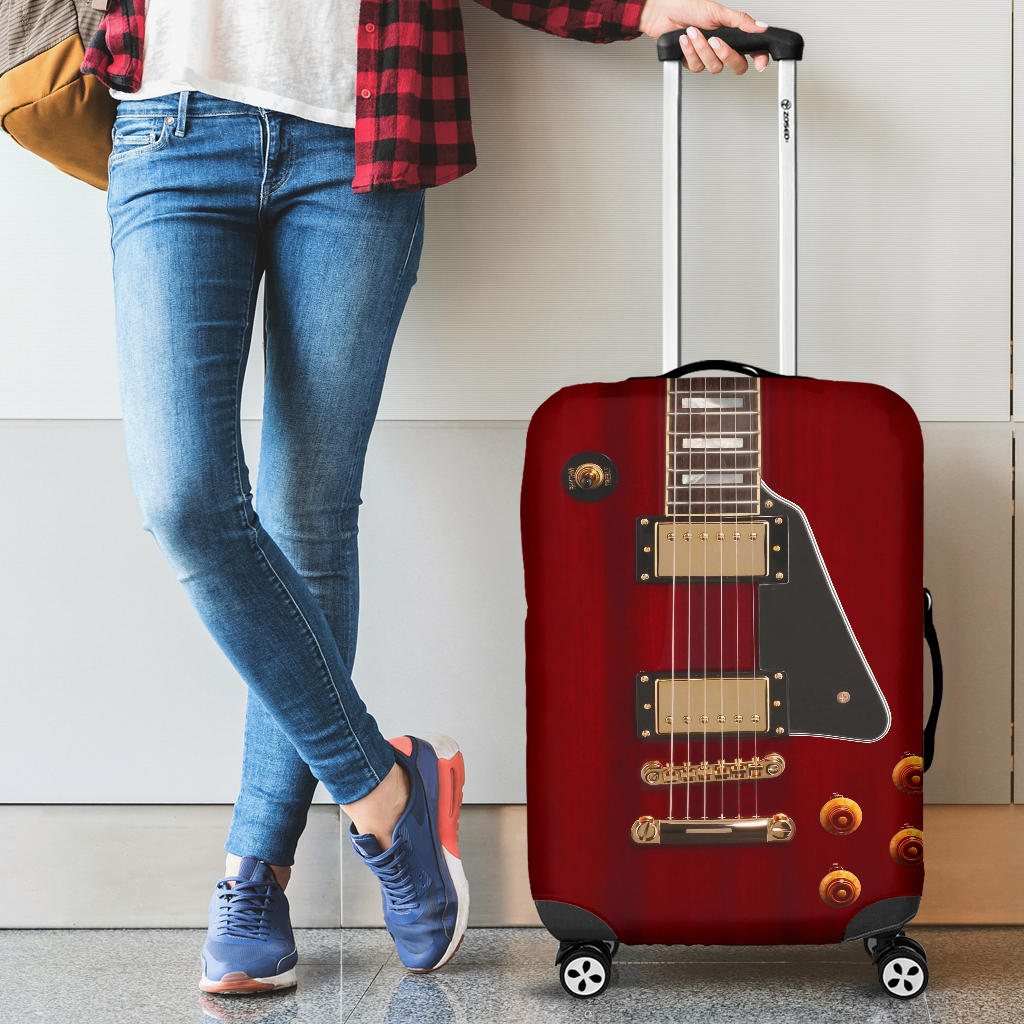 Anniversary Guitar Luggage Cover - { shop_name }} - Review