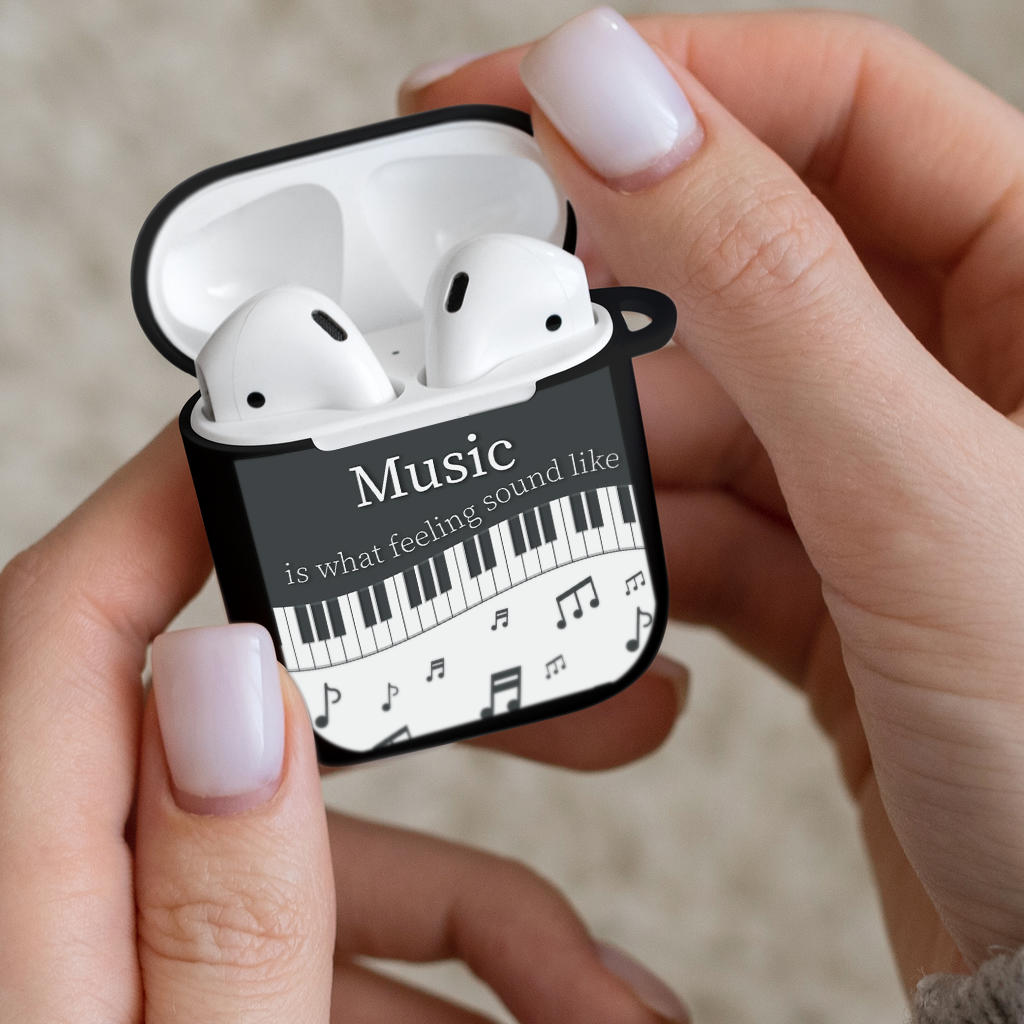 Piano Keys AirPods Case Cover