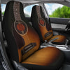 Black Guitar Car Seat Covers