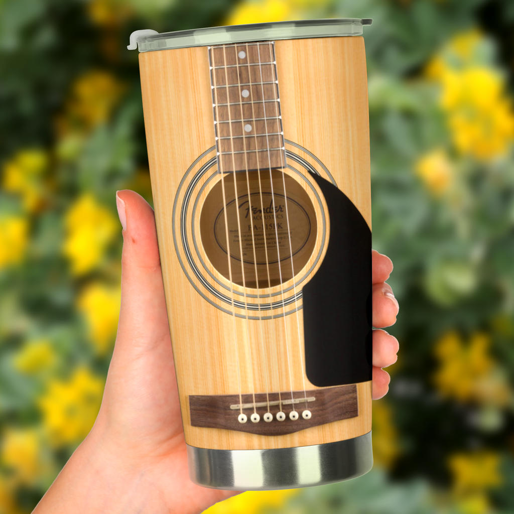 Awesome Wood Guitar Tumbler