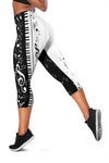Piano And Music Notes Capris