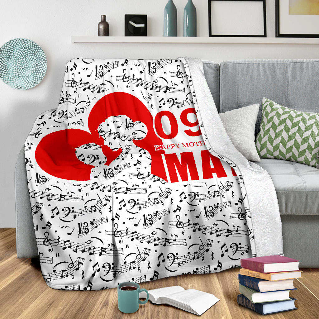 Mother's Day Music Notes Blanket - { shop_name }} - Review