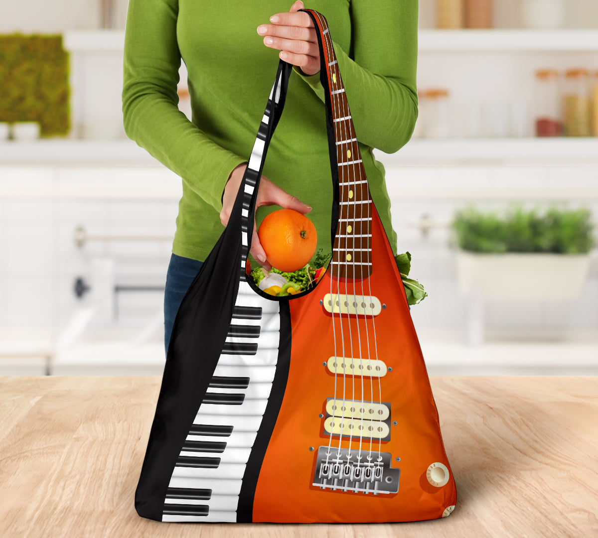 Guitar Grocery Bag 3-Pack