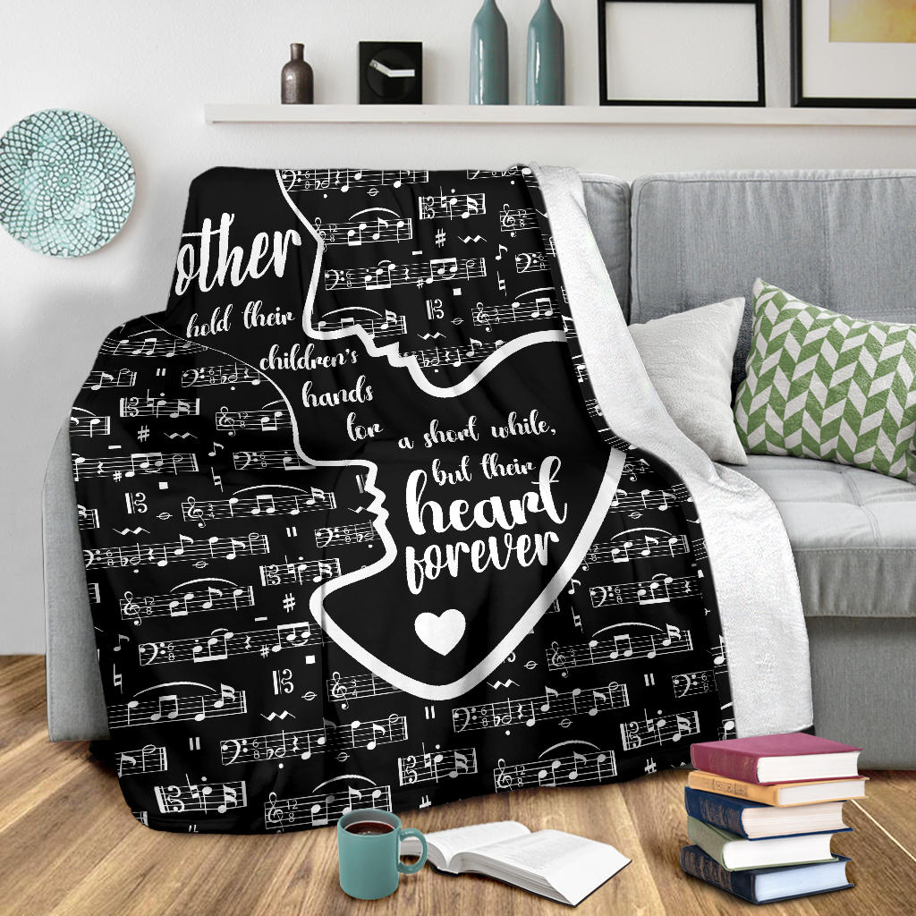 Musical Notes Mother Blanket