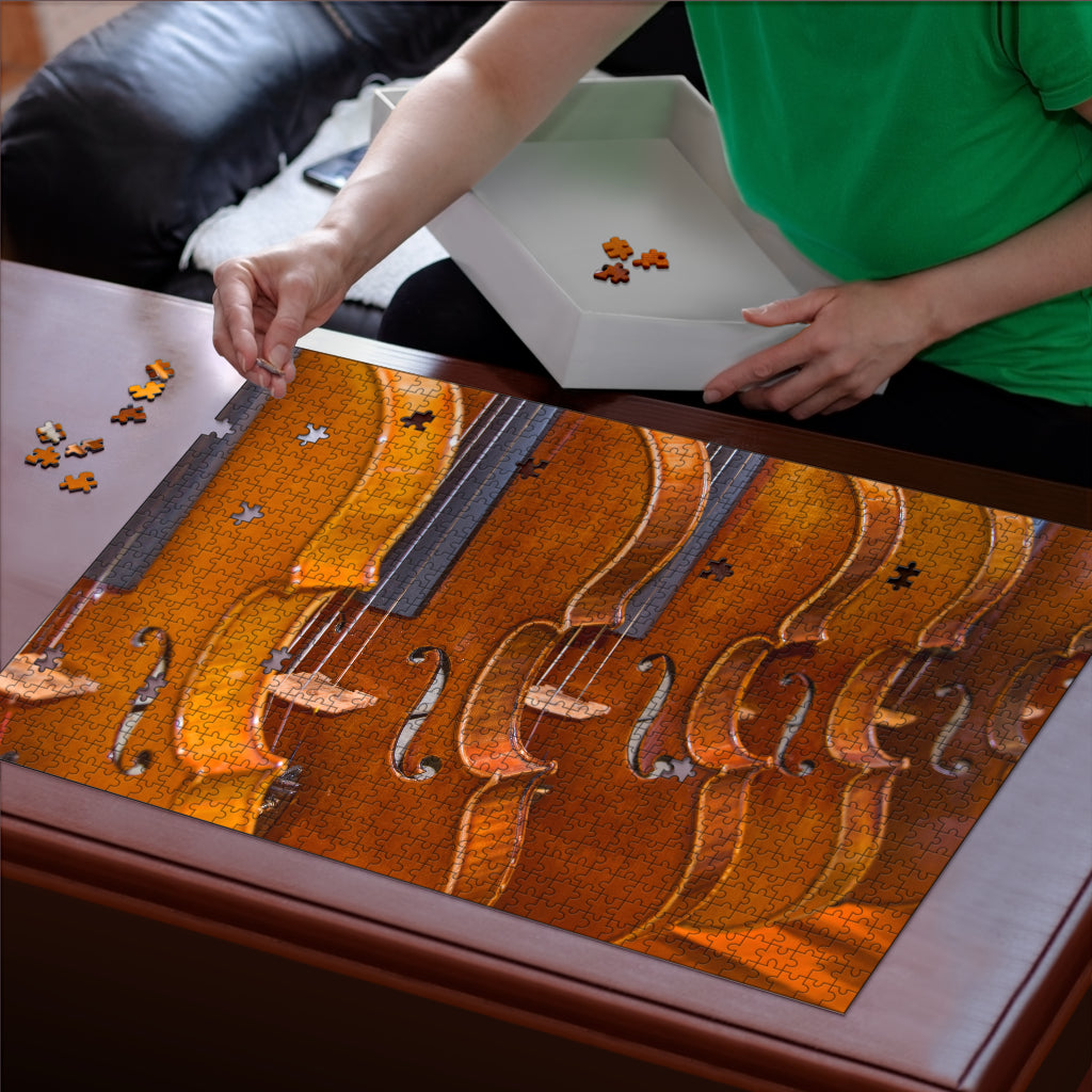 Violin Wood Jigsaw Puzzle - { shop_name }} - Review