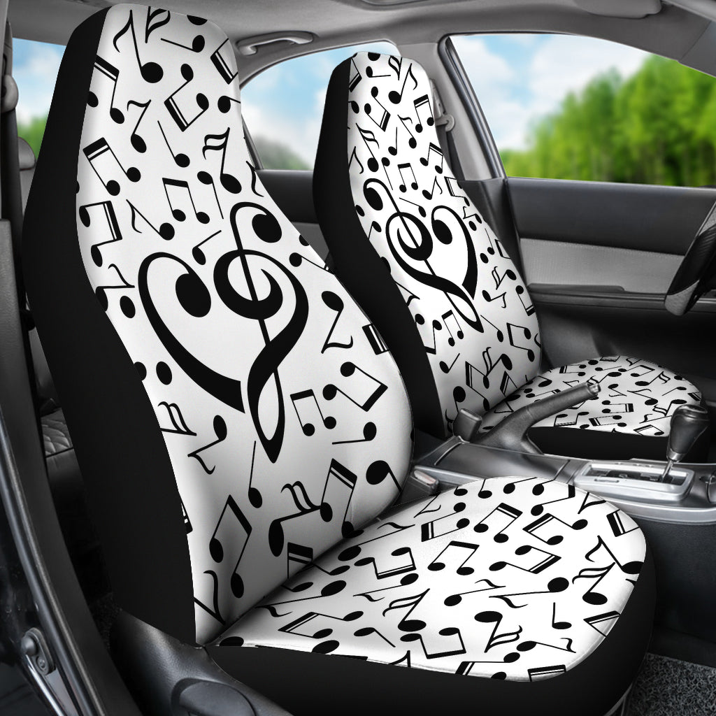 Awesome Musical Note Car Seat Covers - Artistic Pod Review
