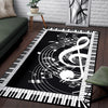 Musical Piano Keys Rug