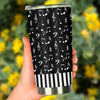 Music Notes And Piano Art Tumbler