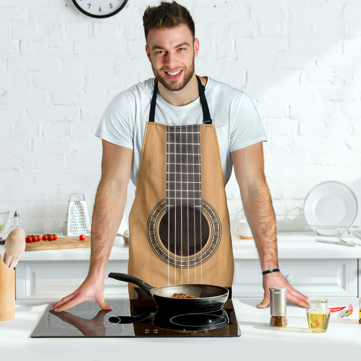 Classical Guitar Men's Apron