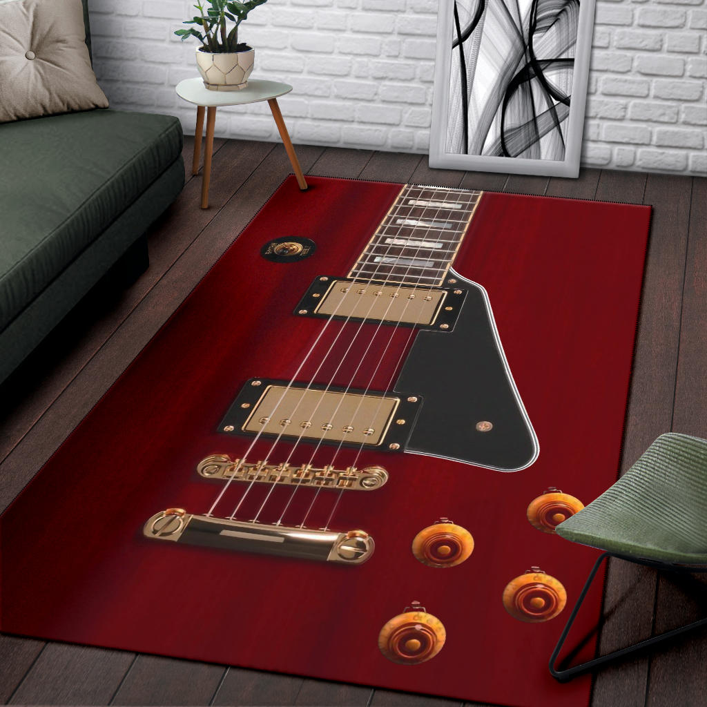 Anniversary Guitar Area Rug - { shop_name }} - Review