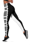 Piano Keys Art Leggings