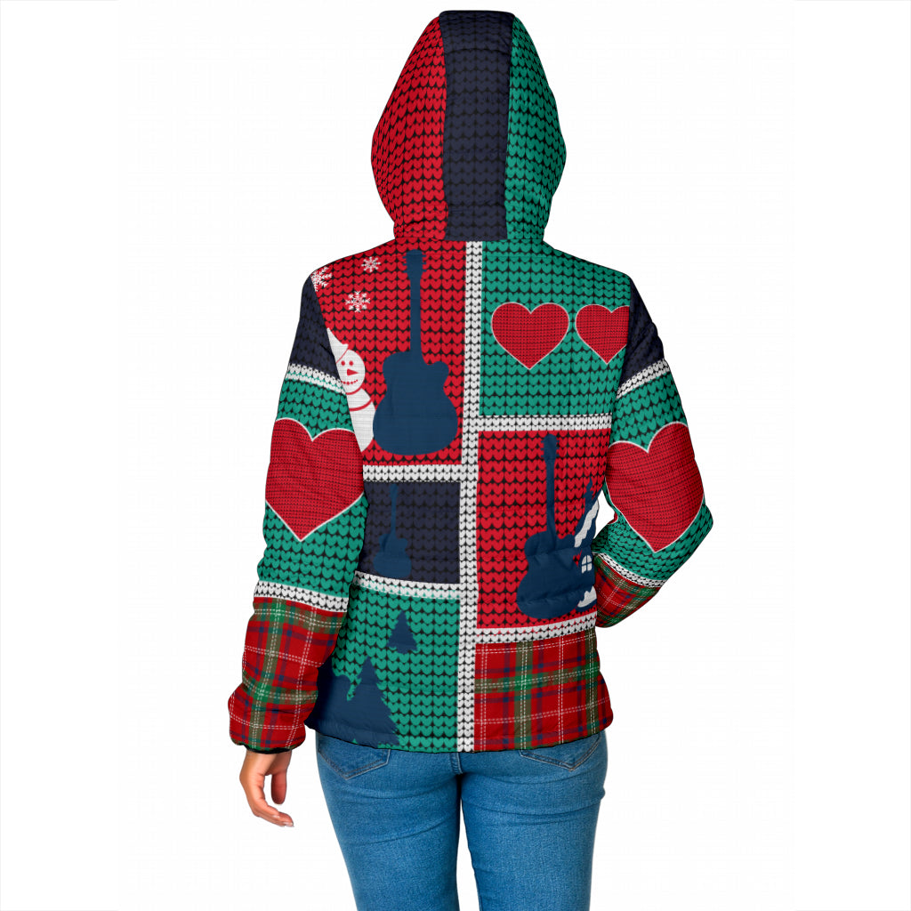 Guitar Christmas Hooded Jacket