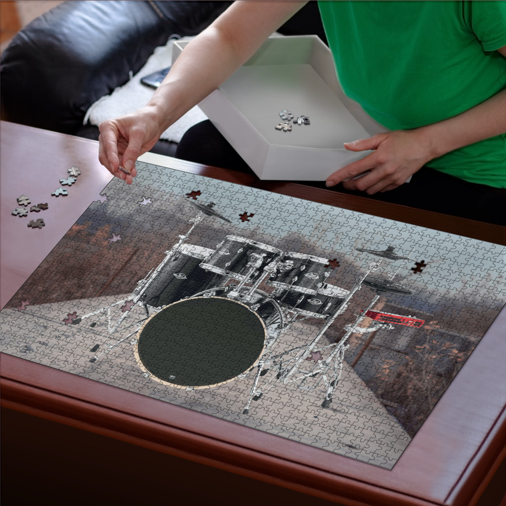 Drum Wood Jigsaw Puzzle