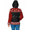 Piano Ugly Christmas Zip Hooded Jacket