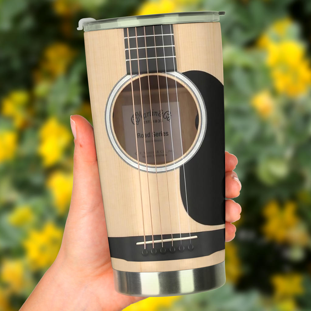 Wood Guitar Tumbler