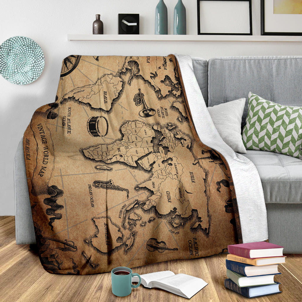 World Of Music Premium Blanket