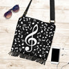 Music Notes Boho Handbag
