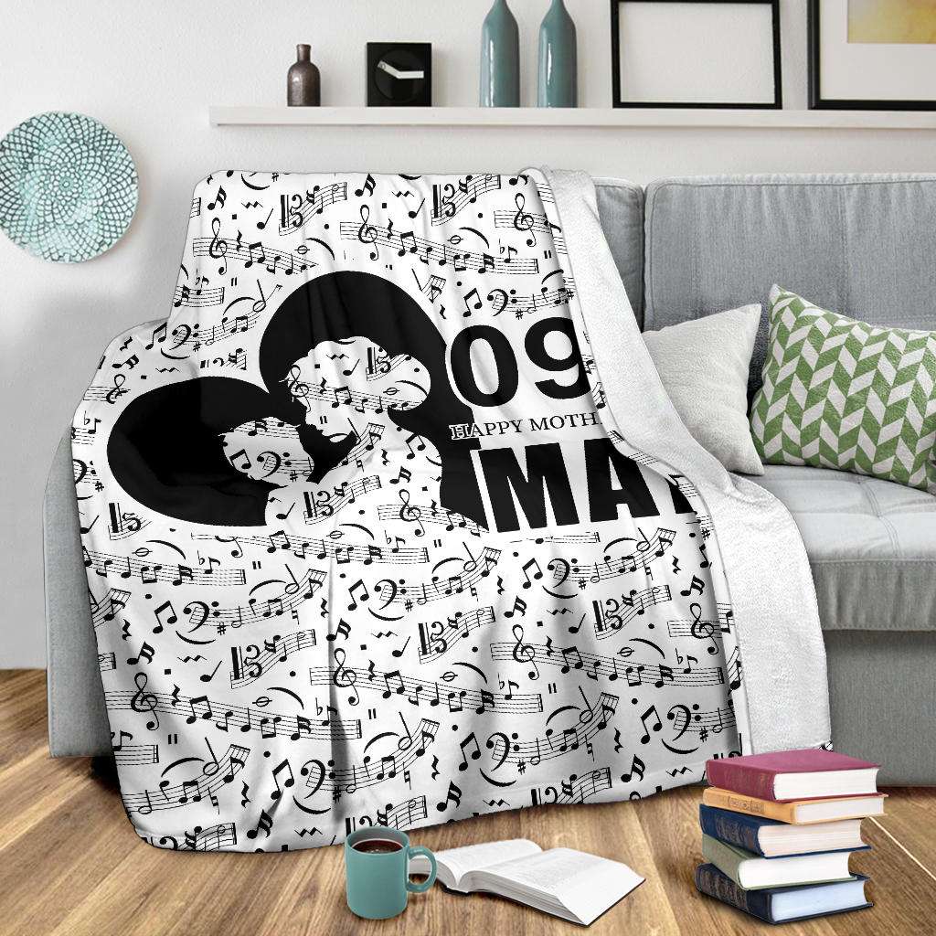 Mother's Day Musical Notes Blanket - { shop_name }} - Review