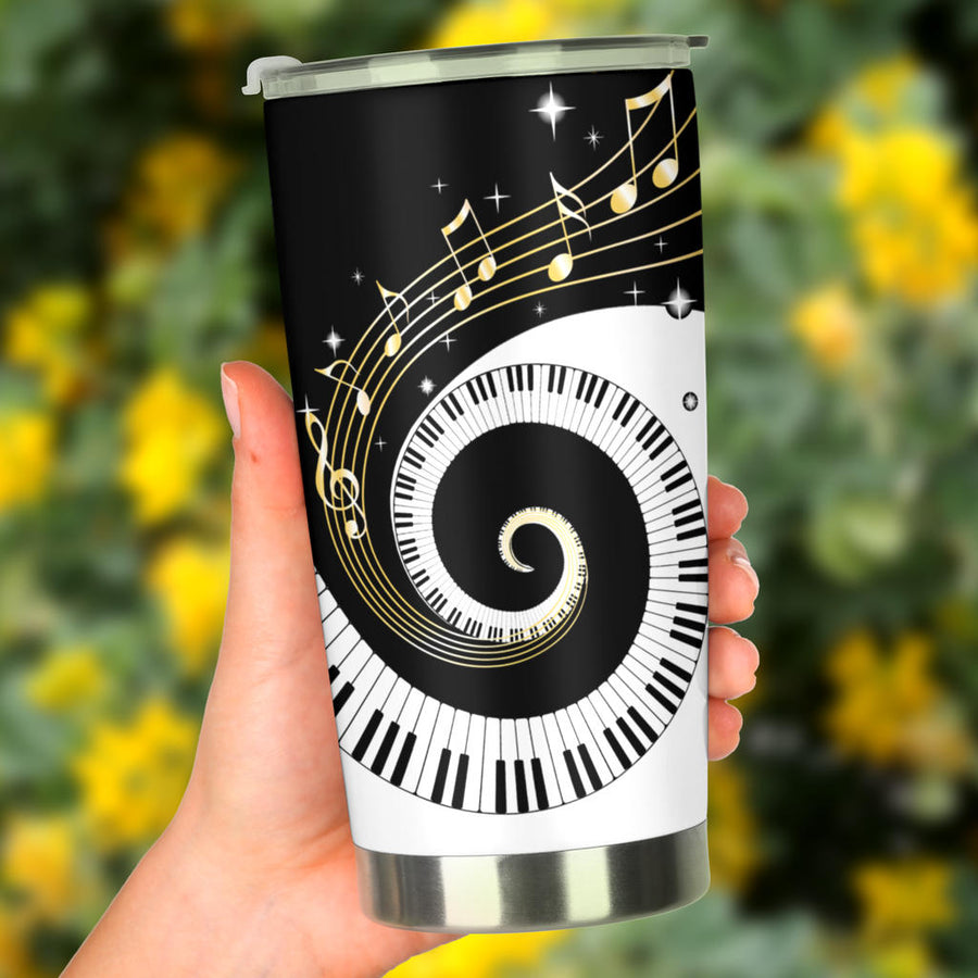 Piano Art Music Tumbler