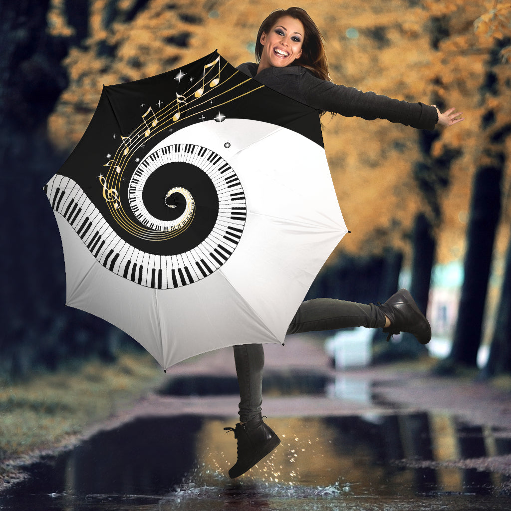 Piano Art Music Umbrella
