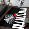 Piano Keys Vinyl Area Rug