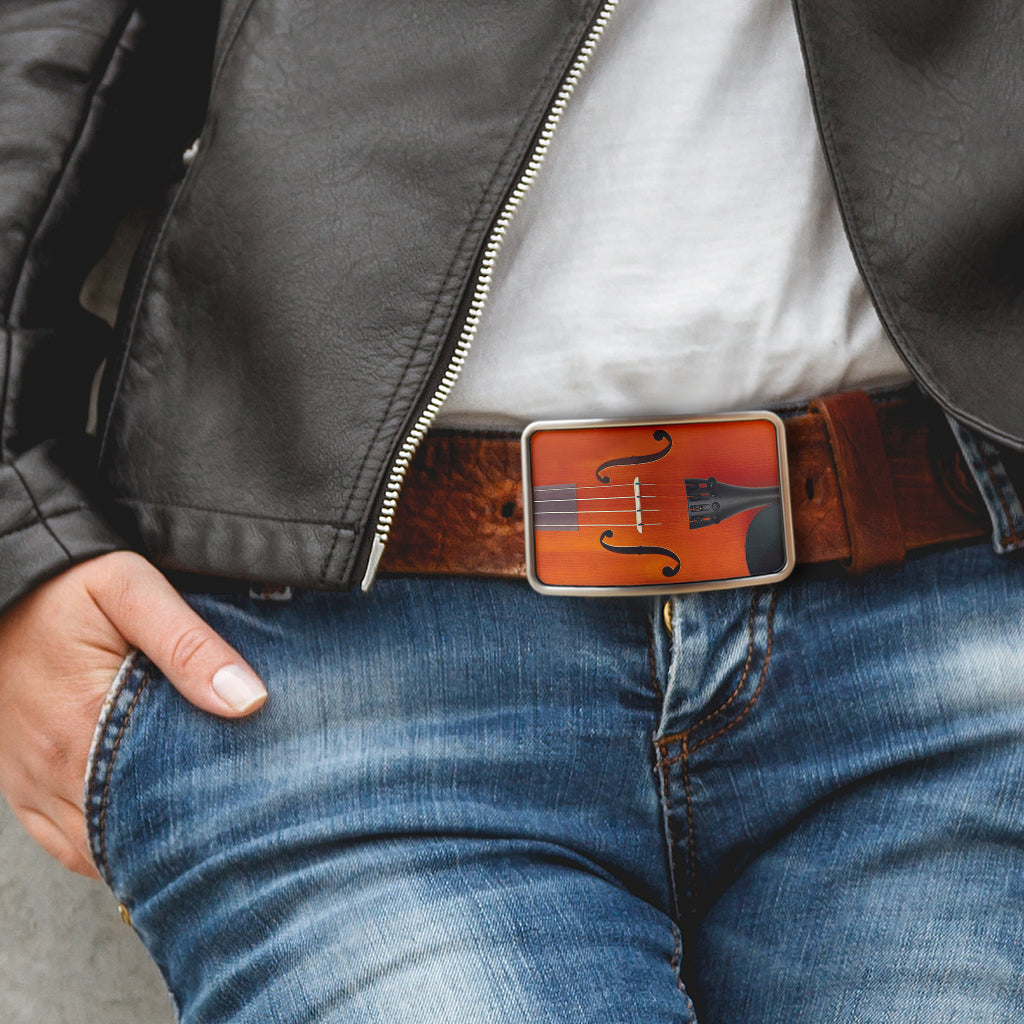 Violin Belt Buckle