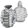 Piano Keys And Music Notes Hoodie