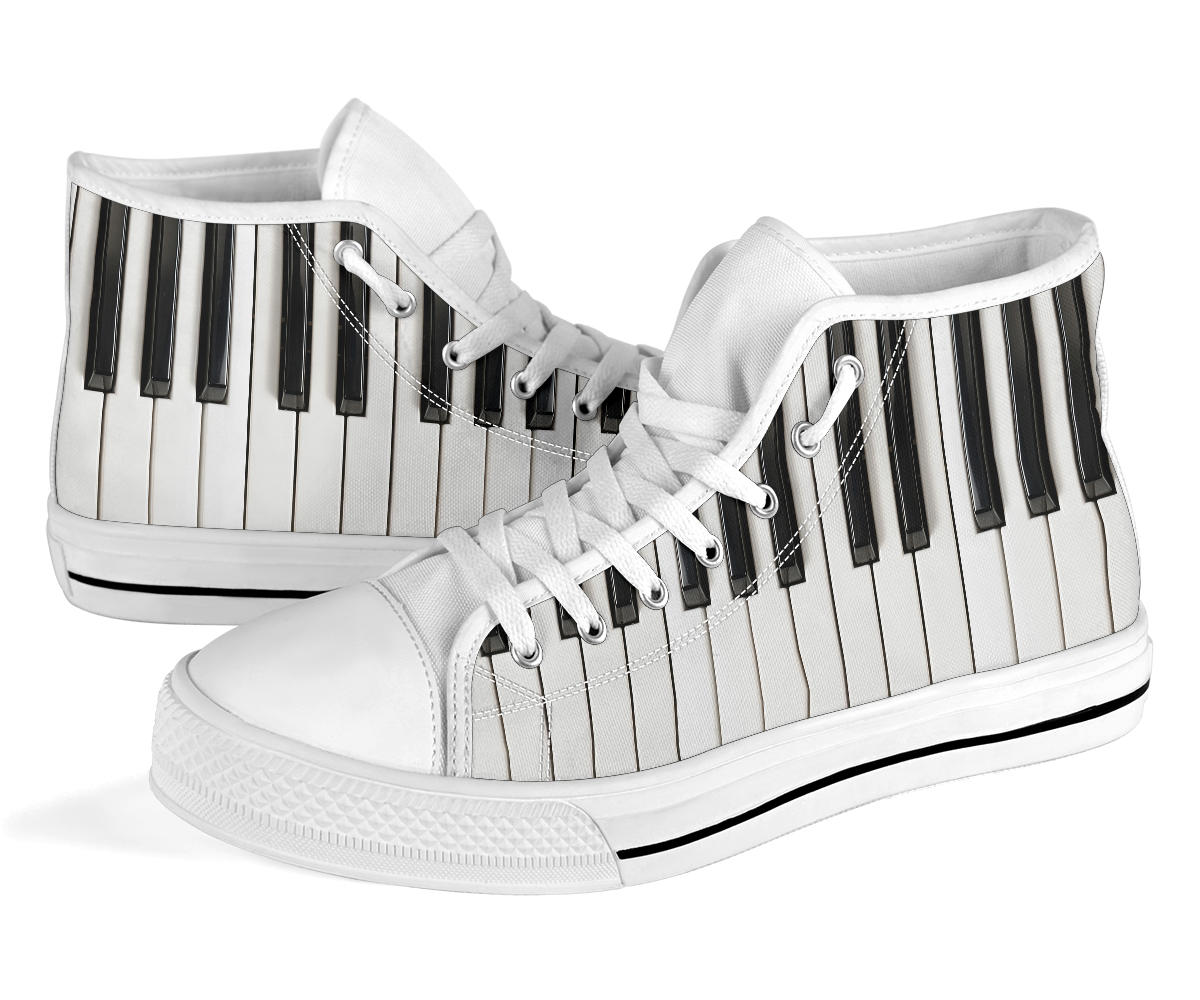 Piano Keys High Tops - { shop_name }} - Review