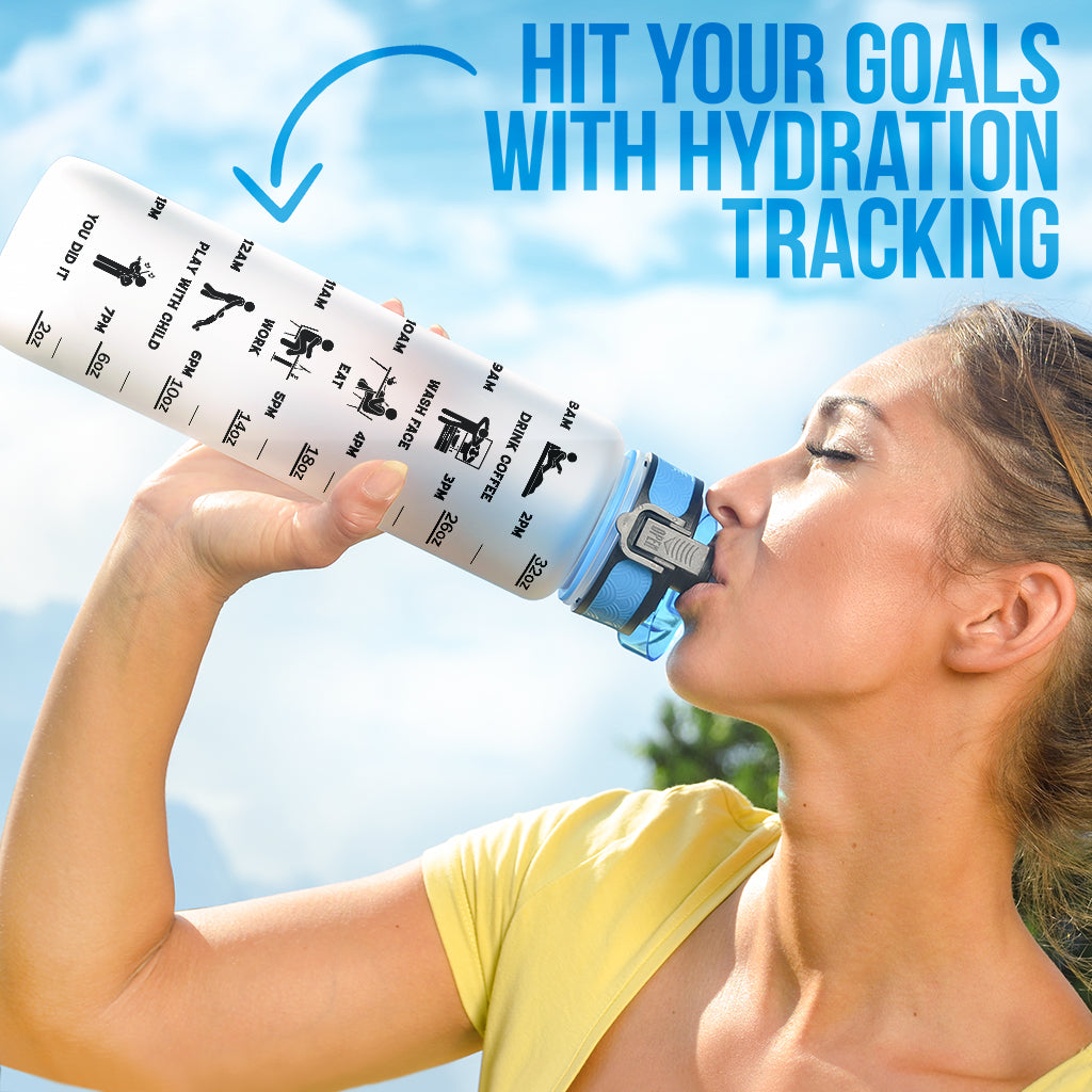 Violin Heartbeat Hydro Tracking Bottle