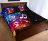 Multi Color Music Notes Quilt Bed Set - { shop_name }} - Review