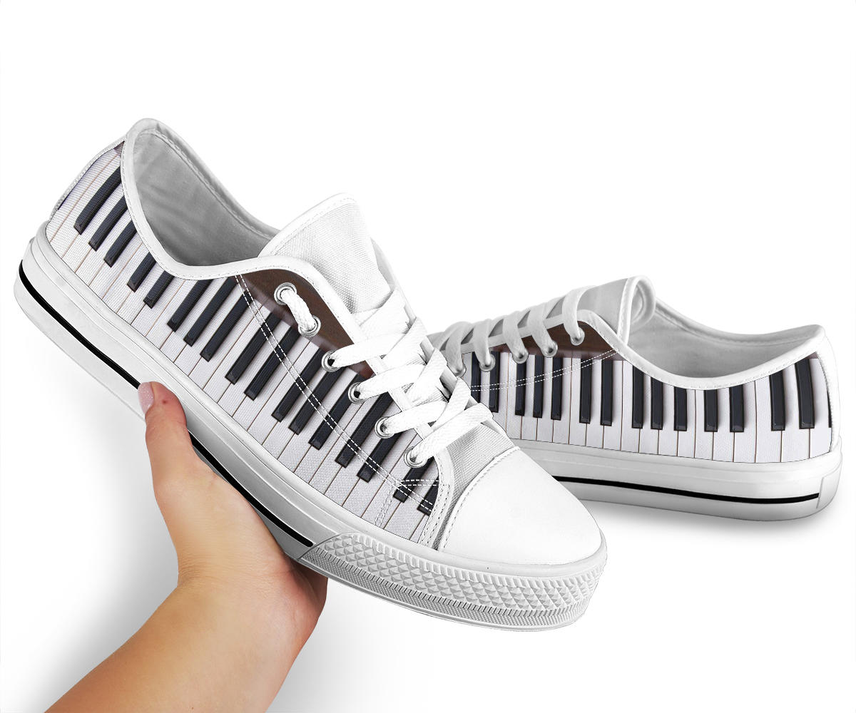 Piano Key Low Tops