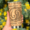 Yin Yang Bass Clef Tumbler