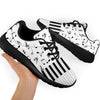 Piano With Music Notes Sport Sneakers