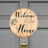 Music Notes Welcome Door Sign