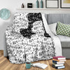 Music Notes Mother Day's Blanket