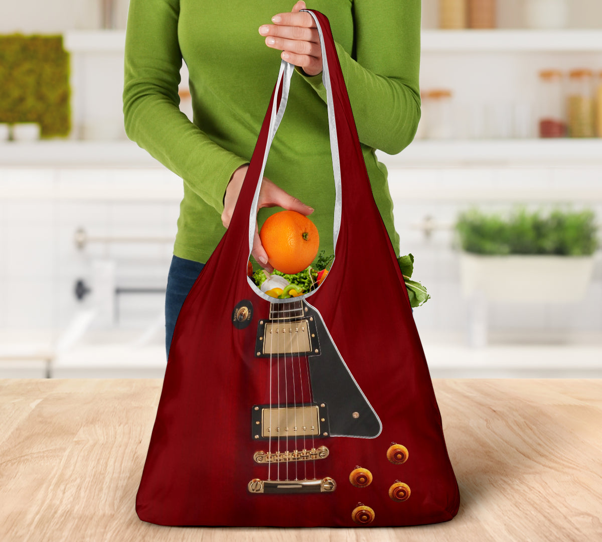 Anniversary Guitar Grocery Bag 3-Pack - { shop_name }} - Review