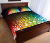 Rainbow Music Quilt Bed Set