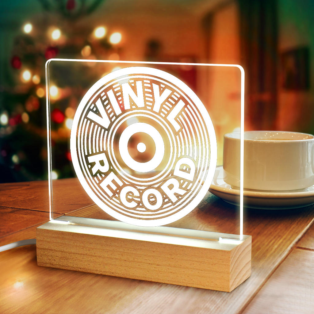 Vinyl Light Up Acrylic