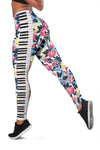 Piano Floral Women's Leggigns