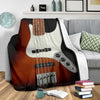 Bass Guitar Premium Blanket