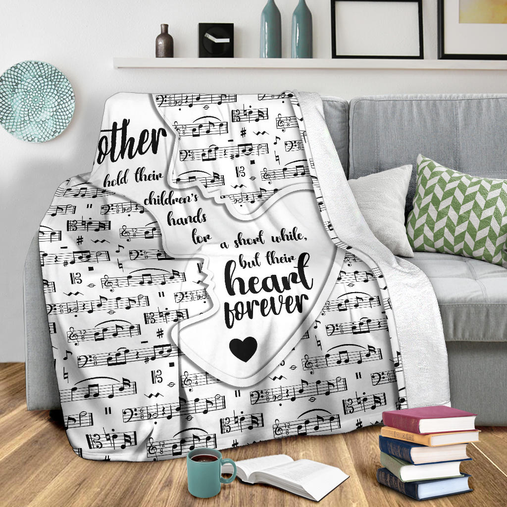 Music Notes Mother Blanket