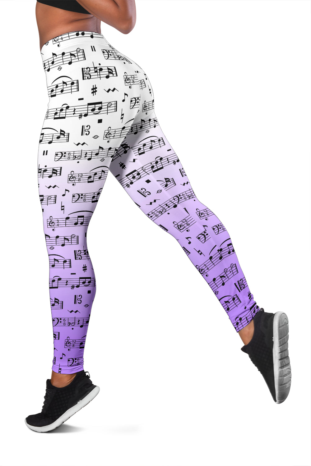 Music Notes Women's Leggings