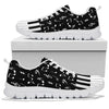 Music Notes With Piano Art Sneakers