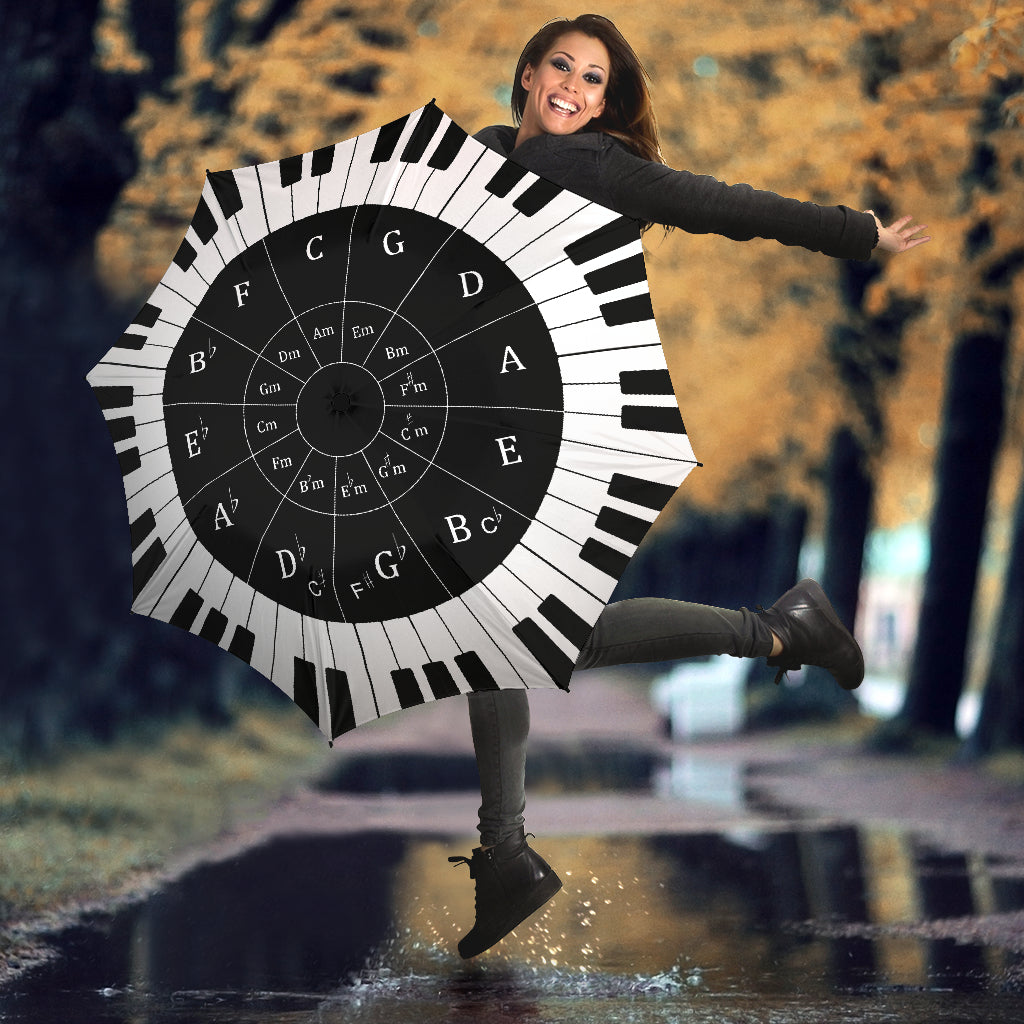 Piano Circle of Fifths Umbrella