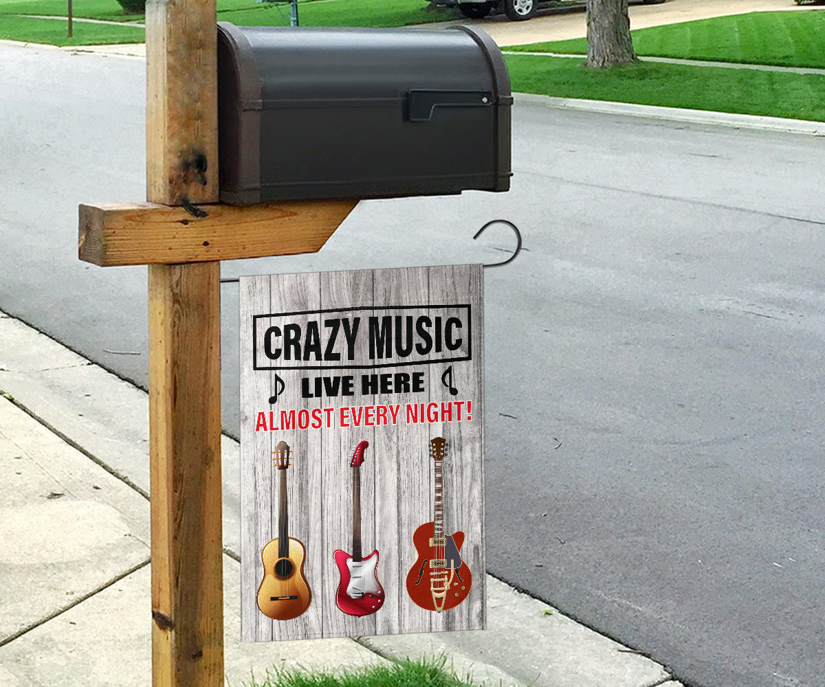 Music Live Here Flag