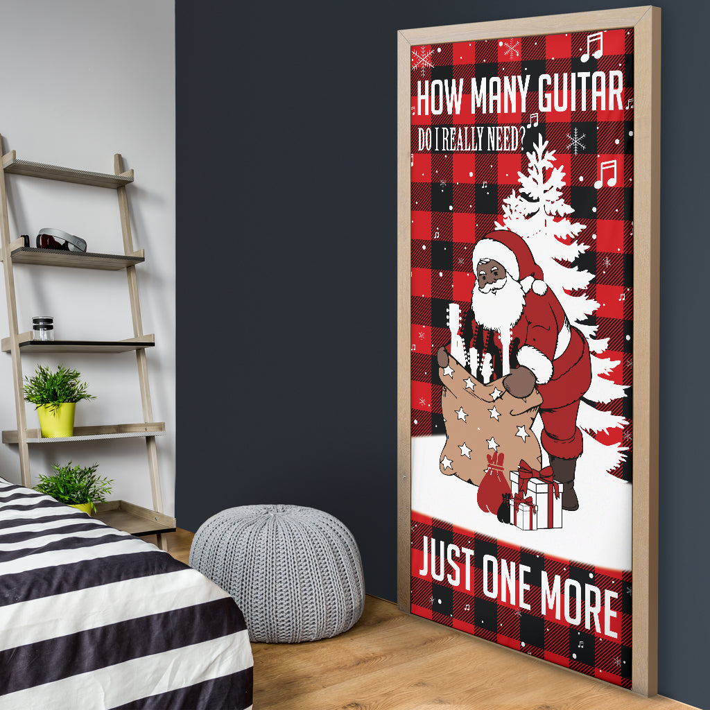 Just One More Guitar Red Door Sock